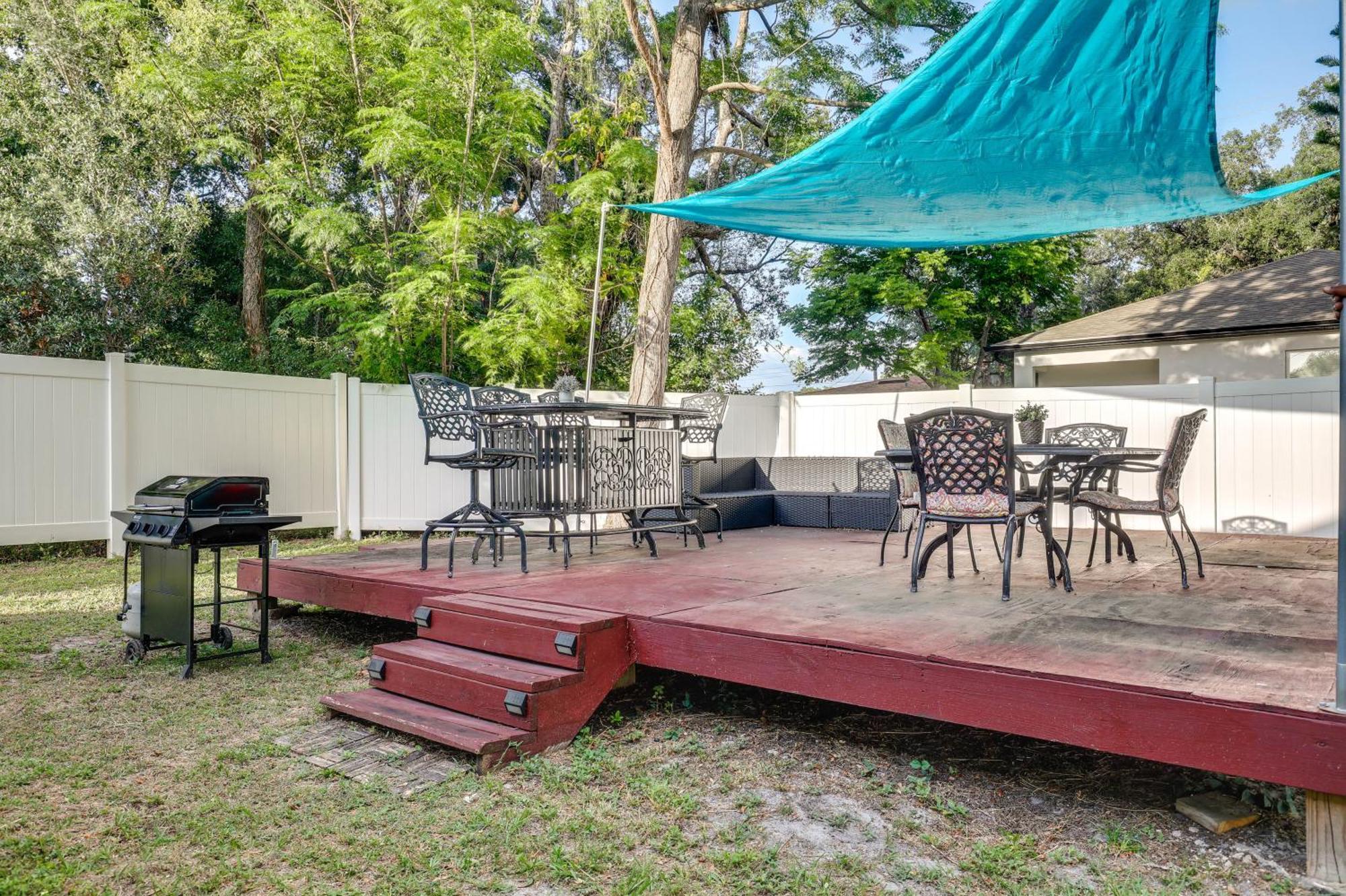 Serene Tampa Retreat With Grill About 6 Mi To Downtown Villa Екстериор снимка